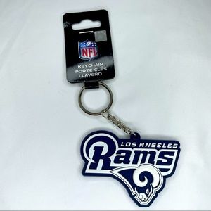 NFL Los Angeles Rams Rubber Keychain